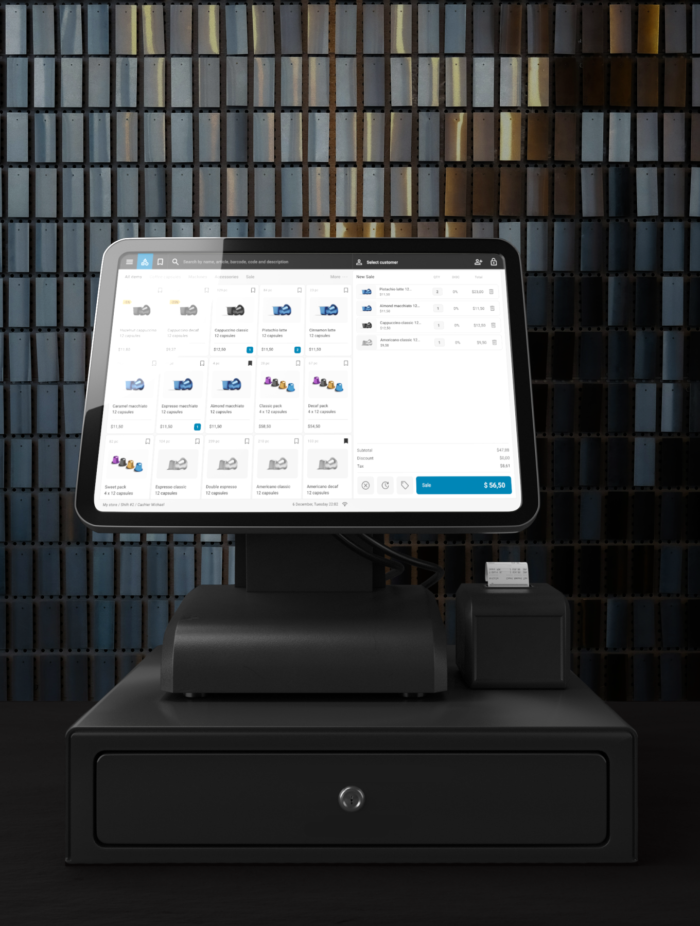 screen with app