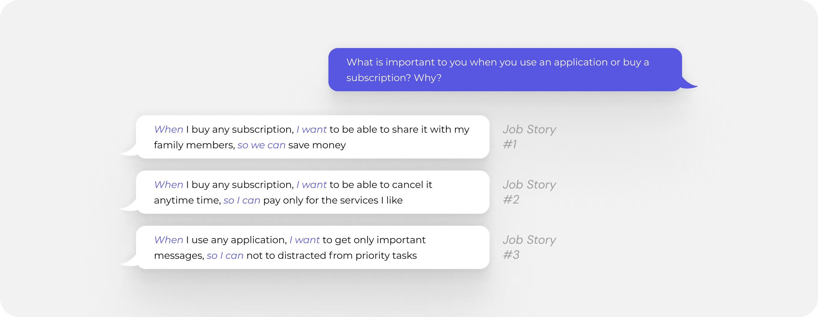 job stroies